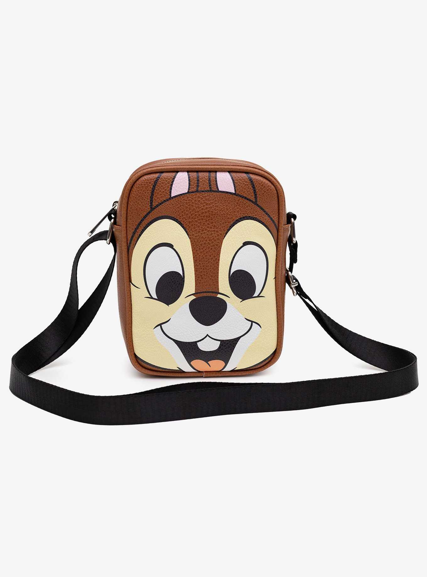Disney Chip 'N' Dale Chip Face Close Up Crossbody Bag, , hi-res