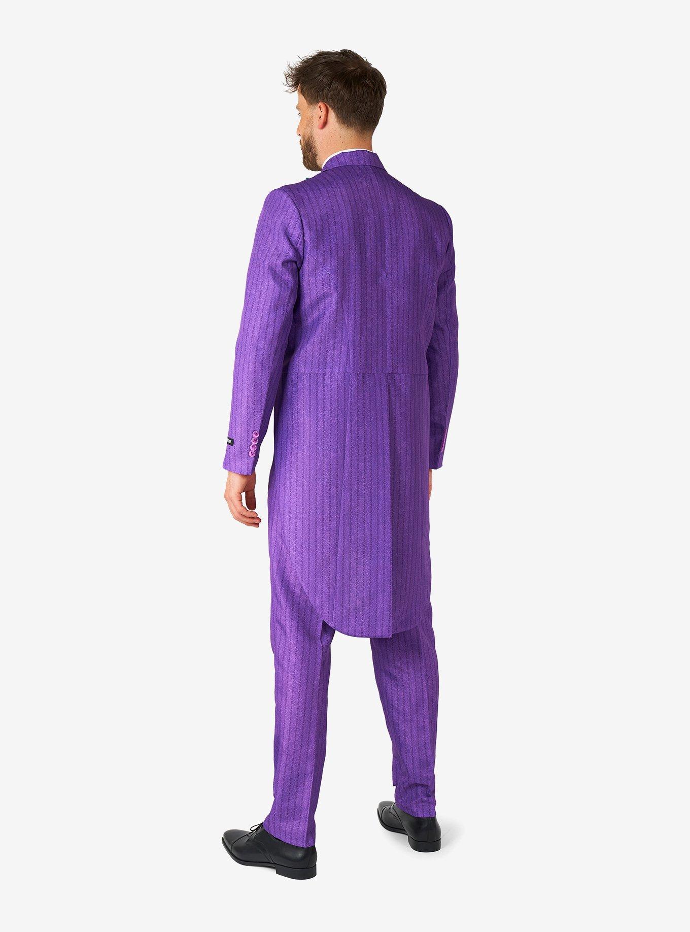 DC Comics The Joker Tailcoat Suit Purple, PURPLE, alternate