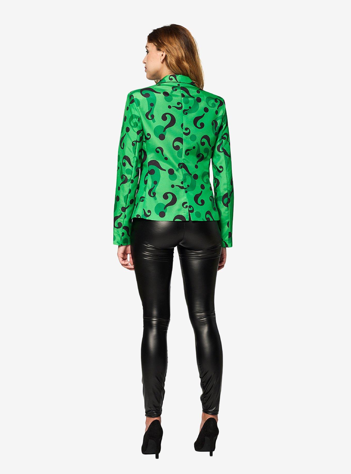 DC Comics The Joker Riddler Women's Blazer, , hi-res