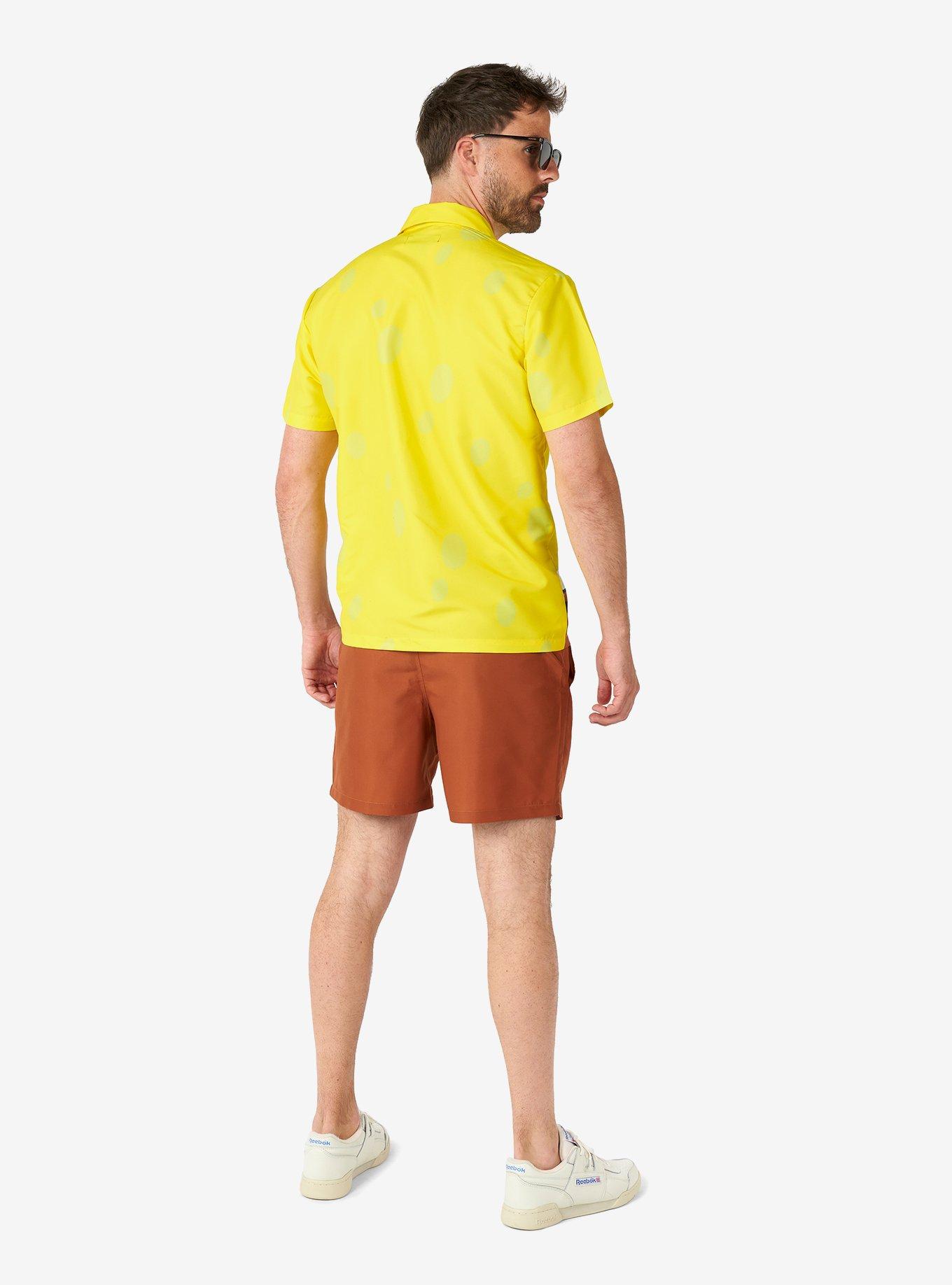 SpongeBob SquarePants Button-Up Shirt and Short, MULTI, alternate