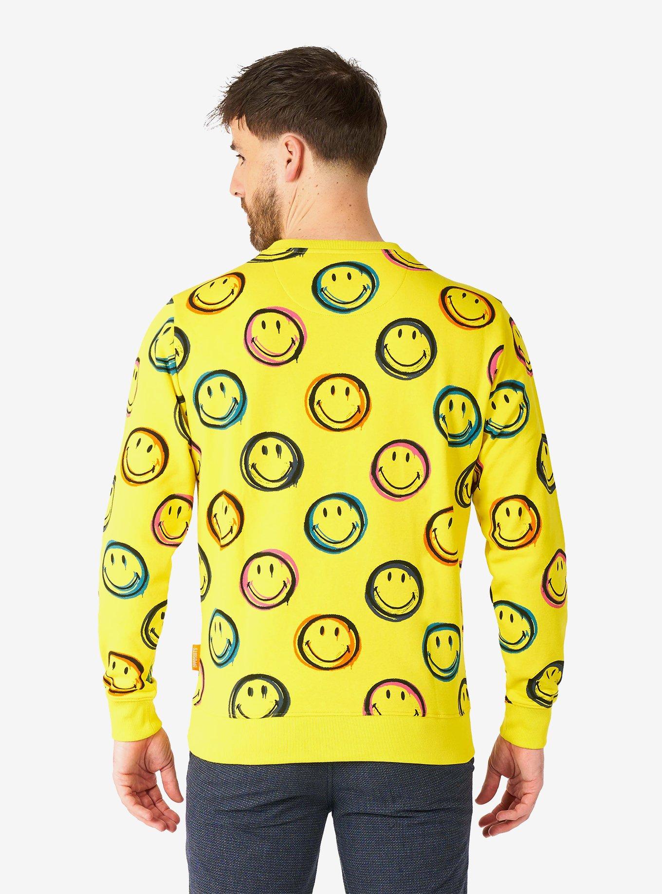 Smiley Smudge Sweater, , hi-res