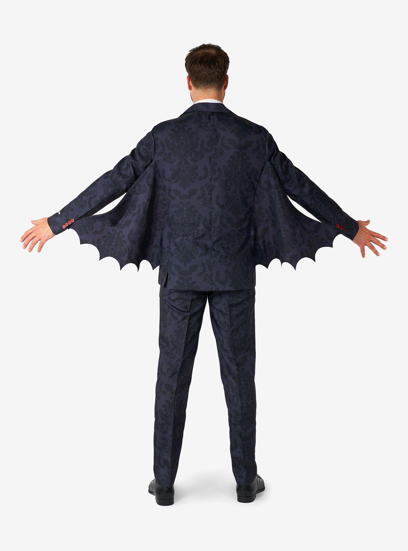 Victorian Vampire Black Suit, , hi-res