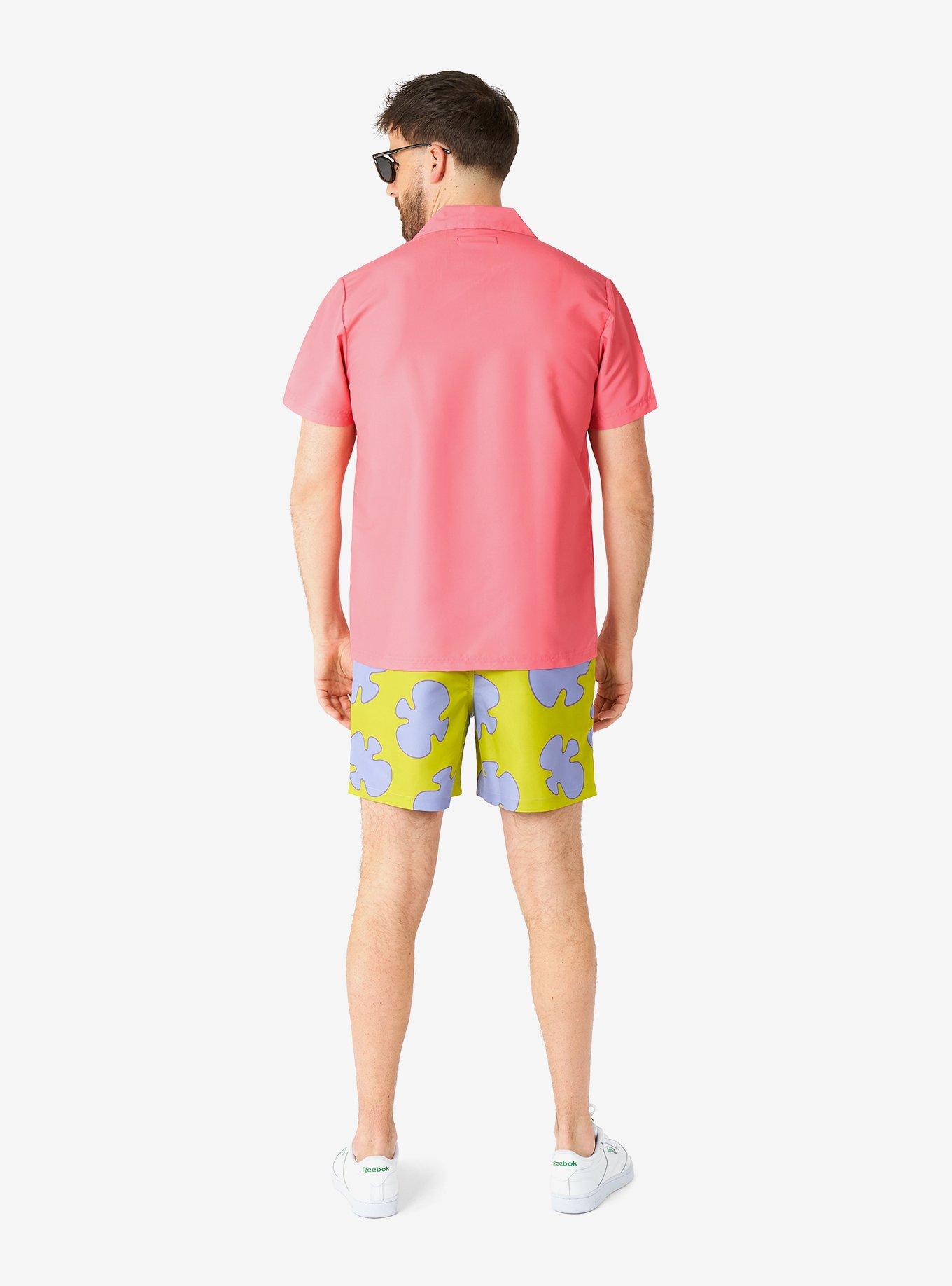 SpongeBob SquarePants Patrick Button-Up Shirt and Short, , hi-res