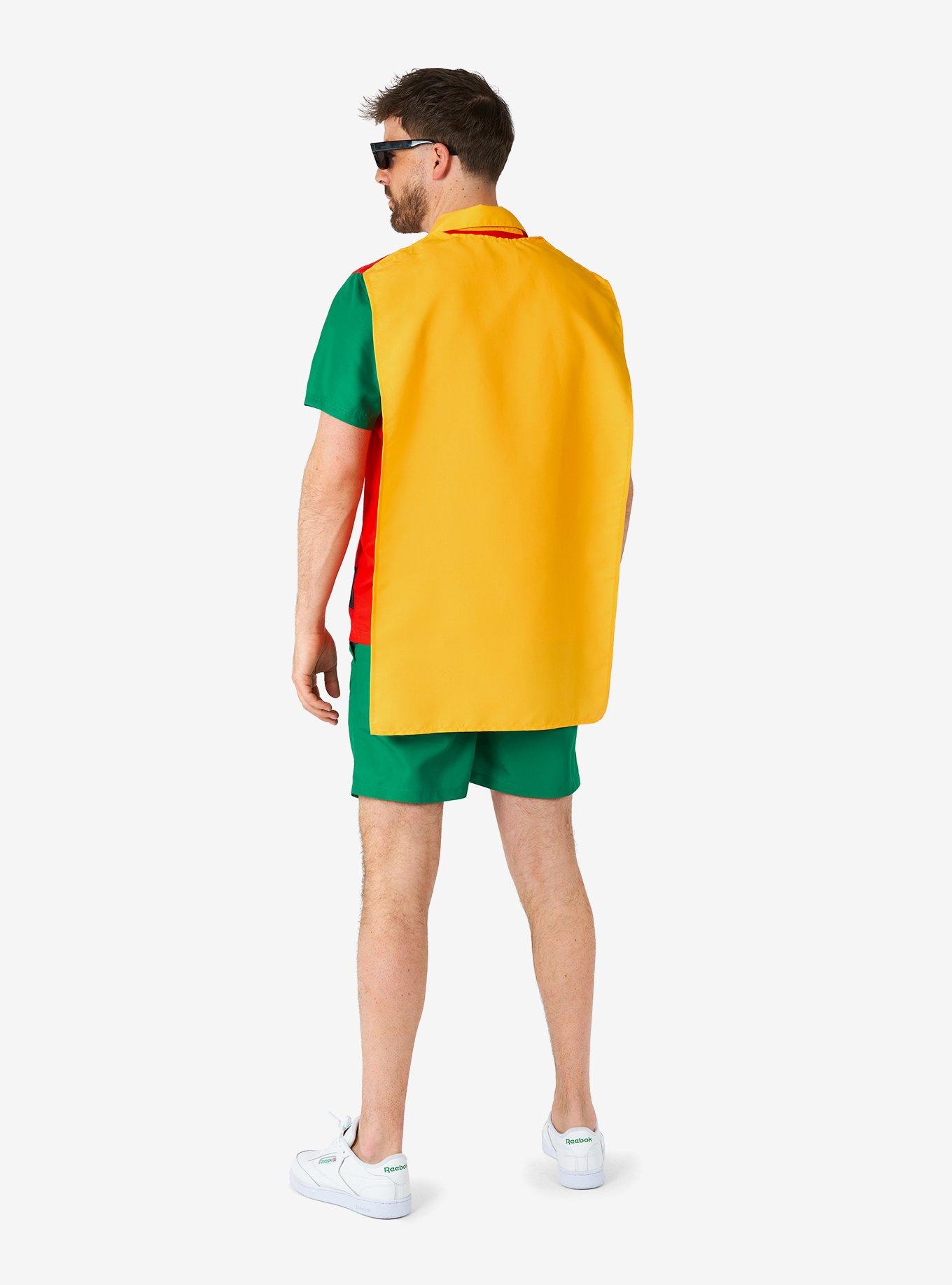 DC Comics Batman Robin Button-Up Shirt and Short, , hi-res