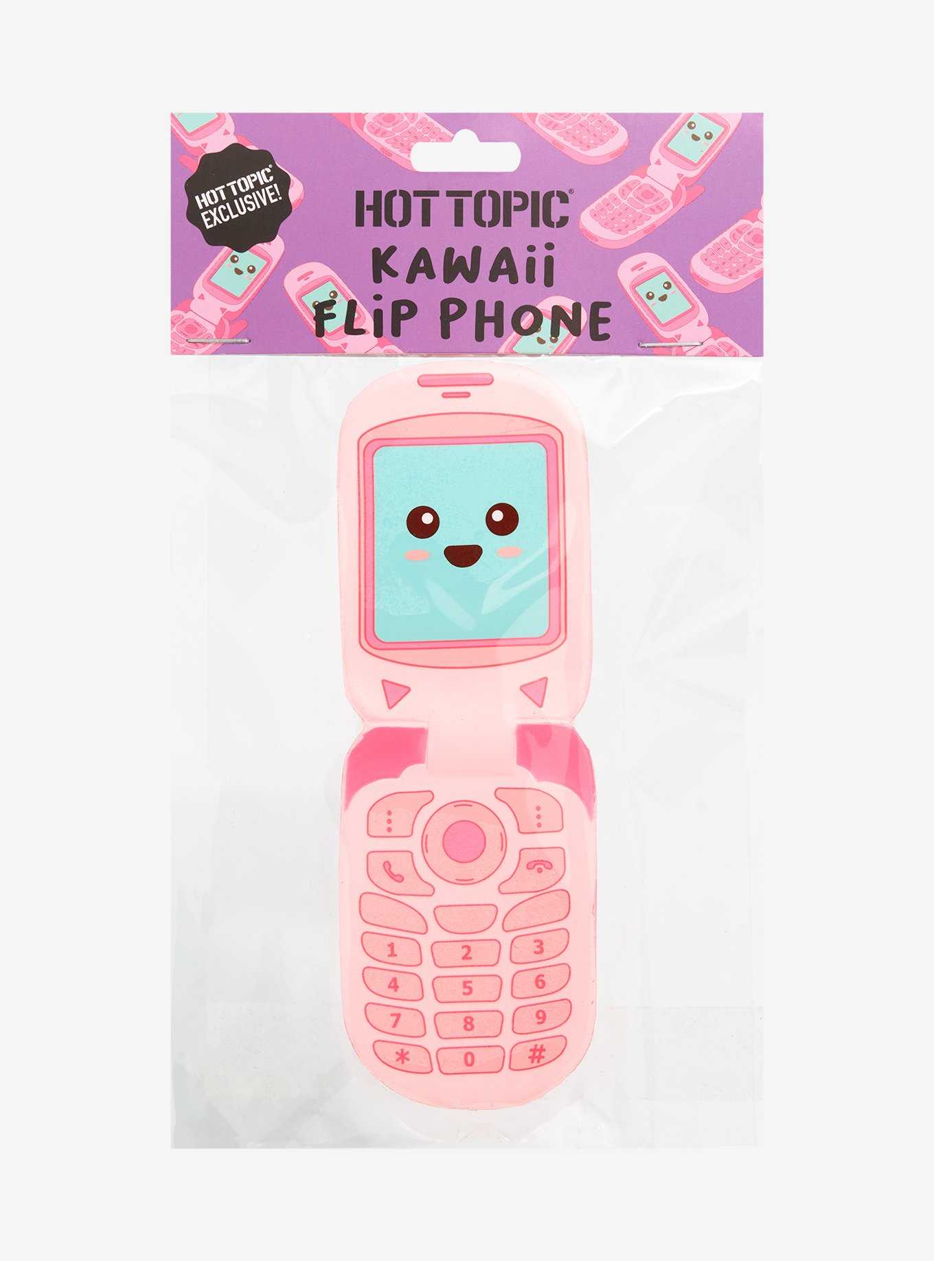Kawaii Flip Phone Squishy Toy Hot Topic Exclusive, , hi-res