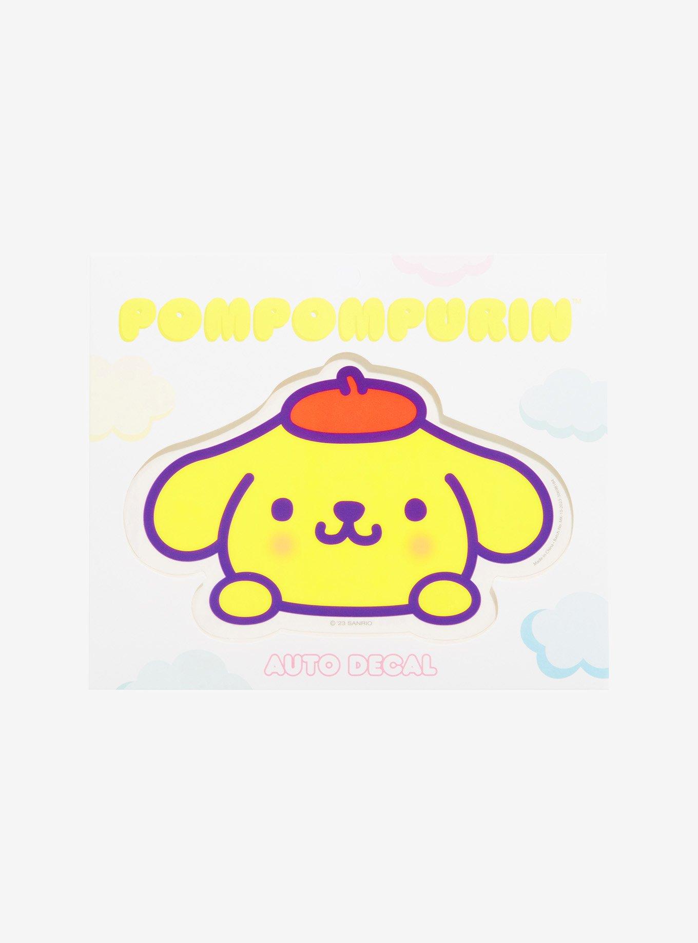 Pompompurin Head Decal, , alternate