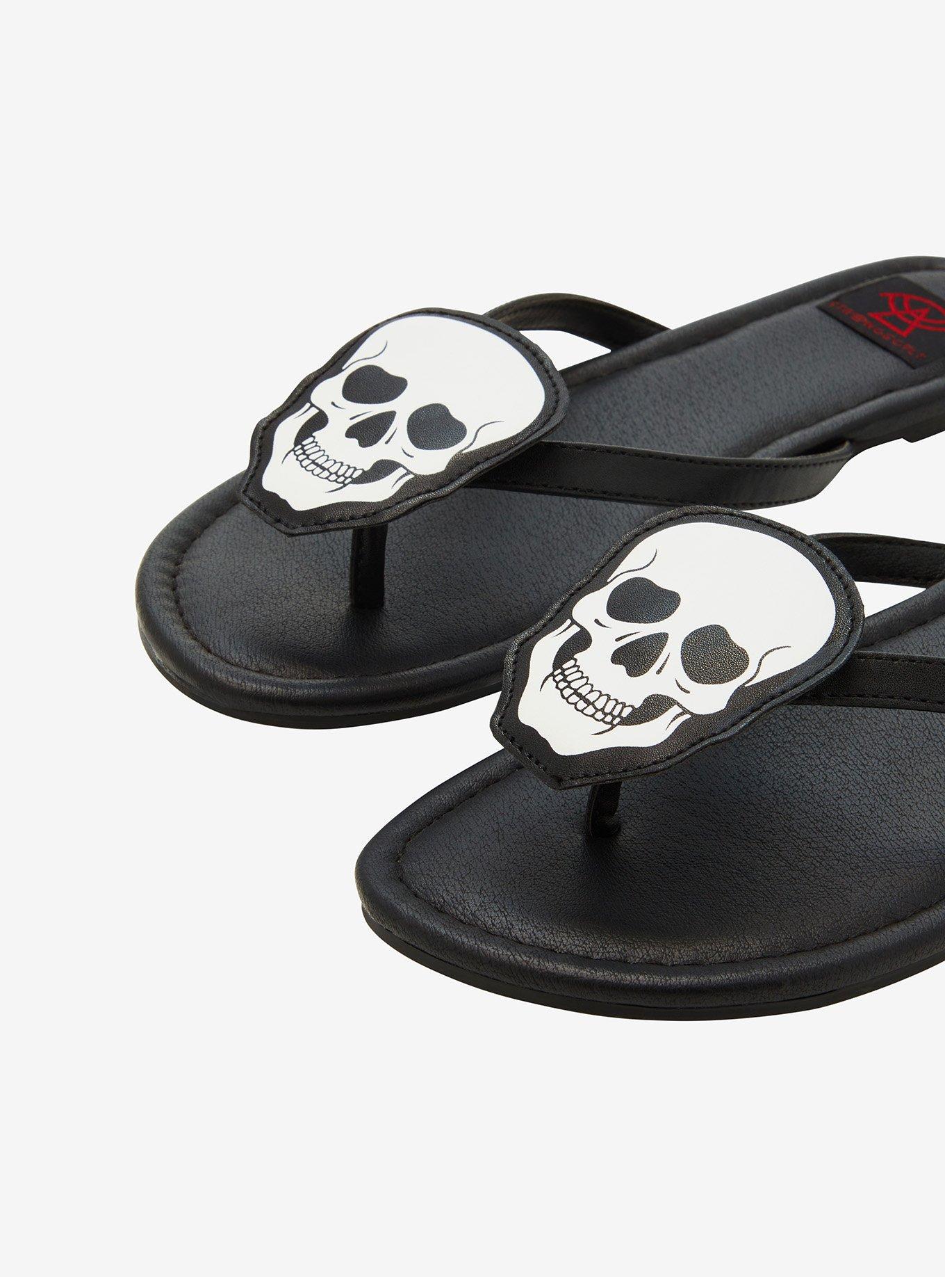Strange Cvlt Skull Sandals, MULTI, alternate