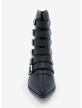 Strange Cvlt Black Strap Coven Boots, , hi-res
