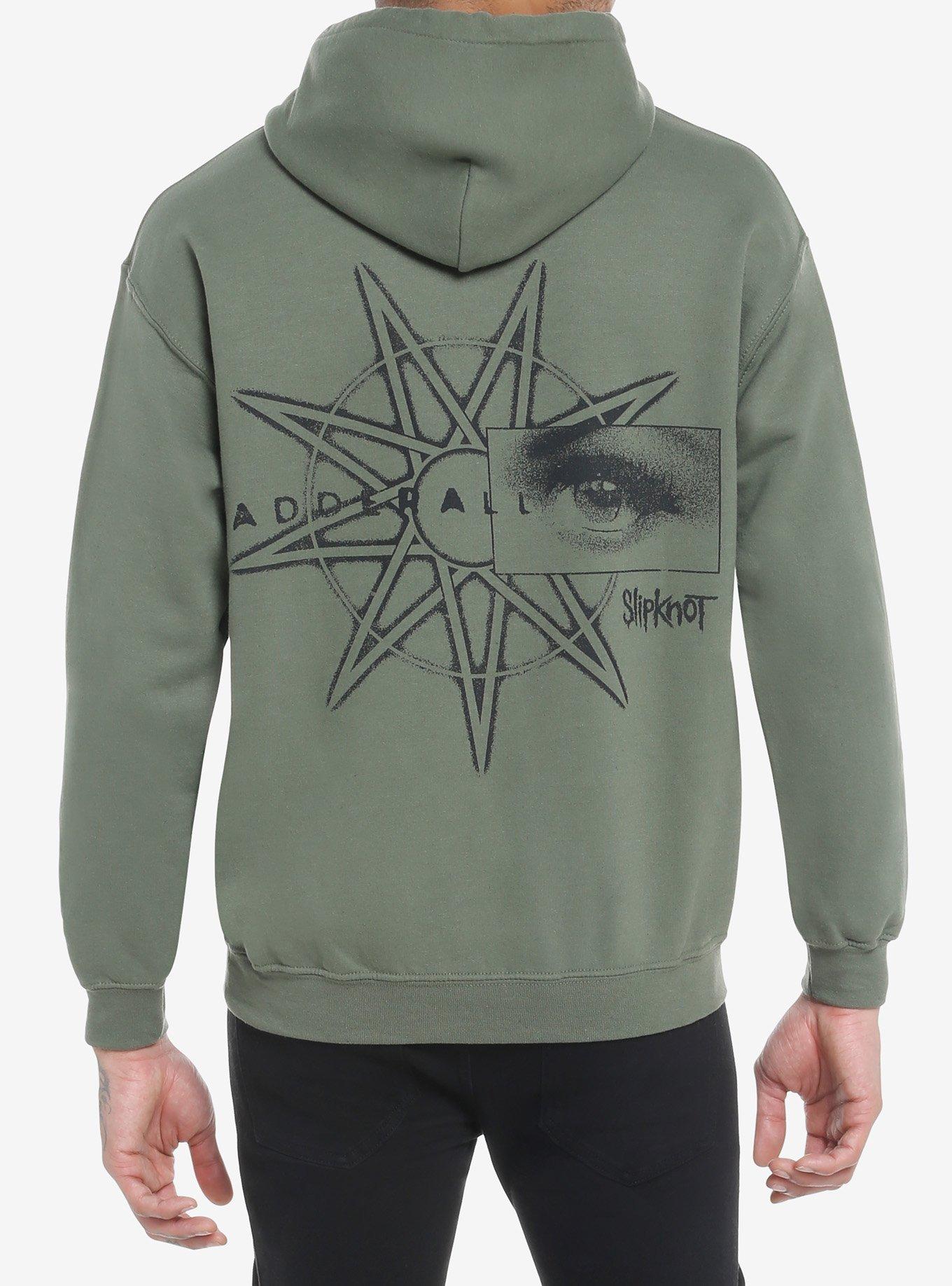 Slipknot Adderall Hoodie, MILITARY GREEN, alternate