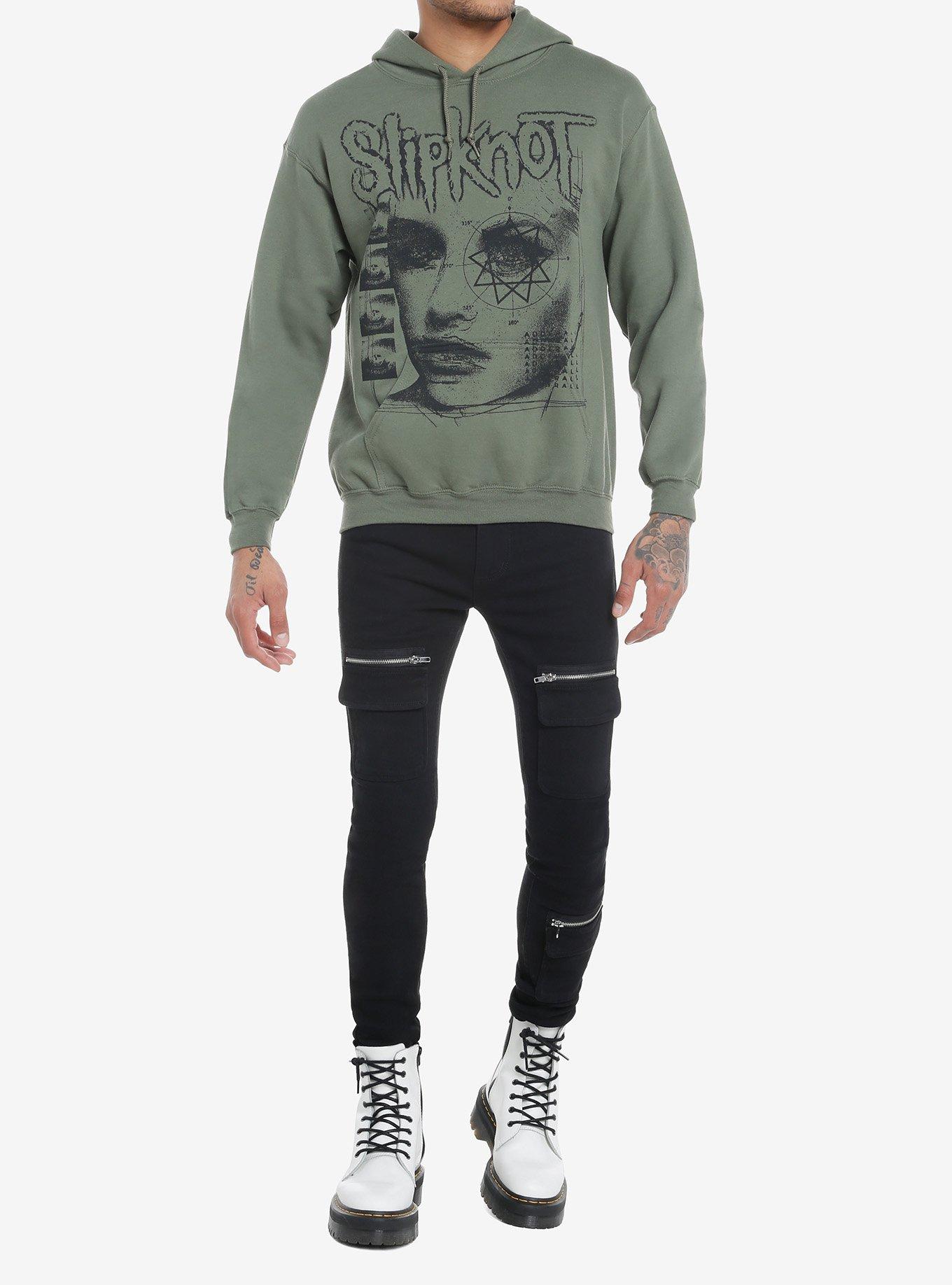 Slipknot Adderall Hoodie, MILITARY GREEN, alternate