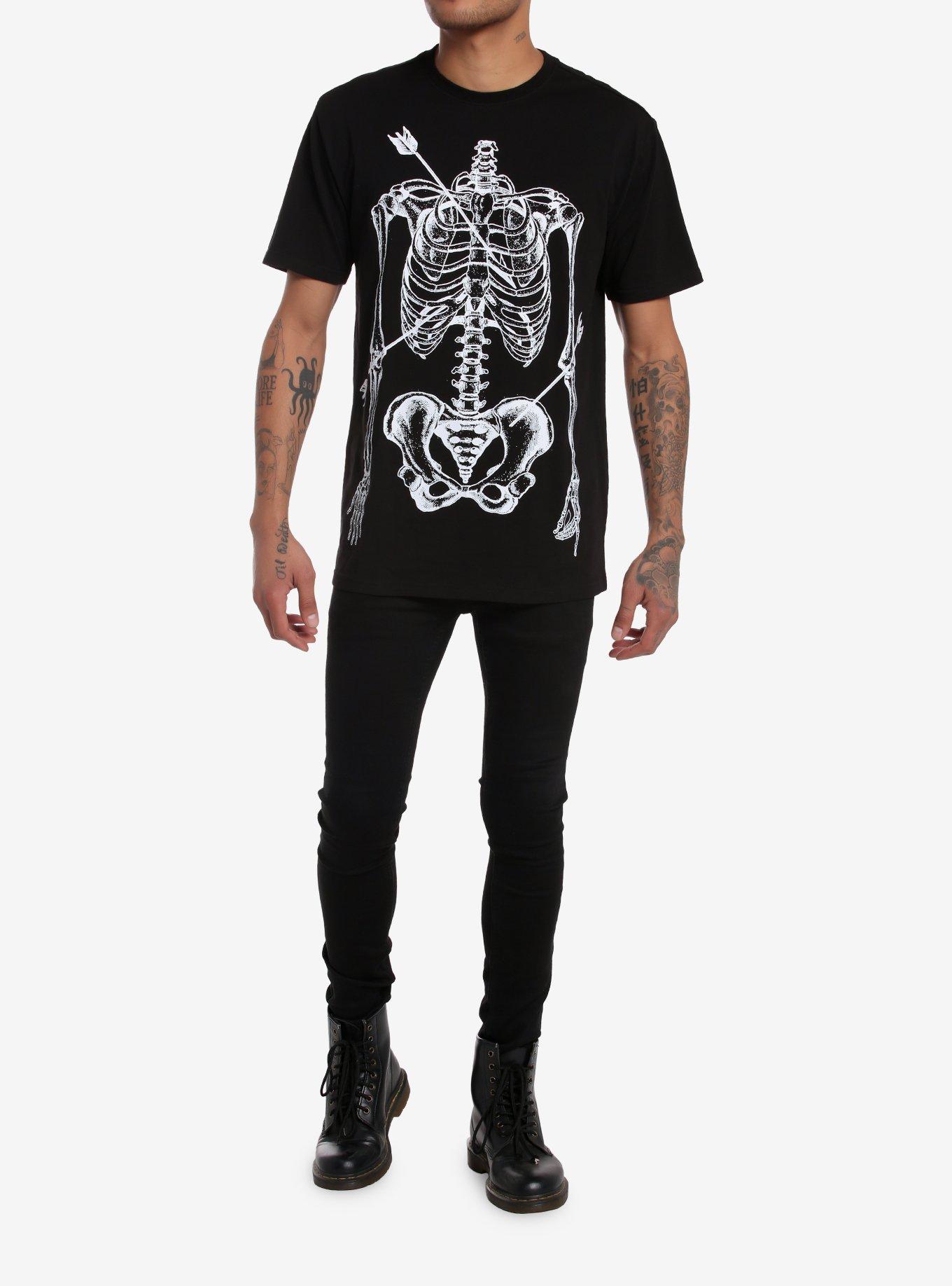 Social Collision Pierced Arrows T-Shirt, , alternate