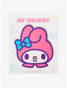 My Melody Face Auto Decal, , hi-res