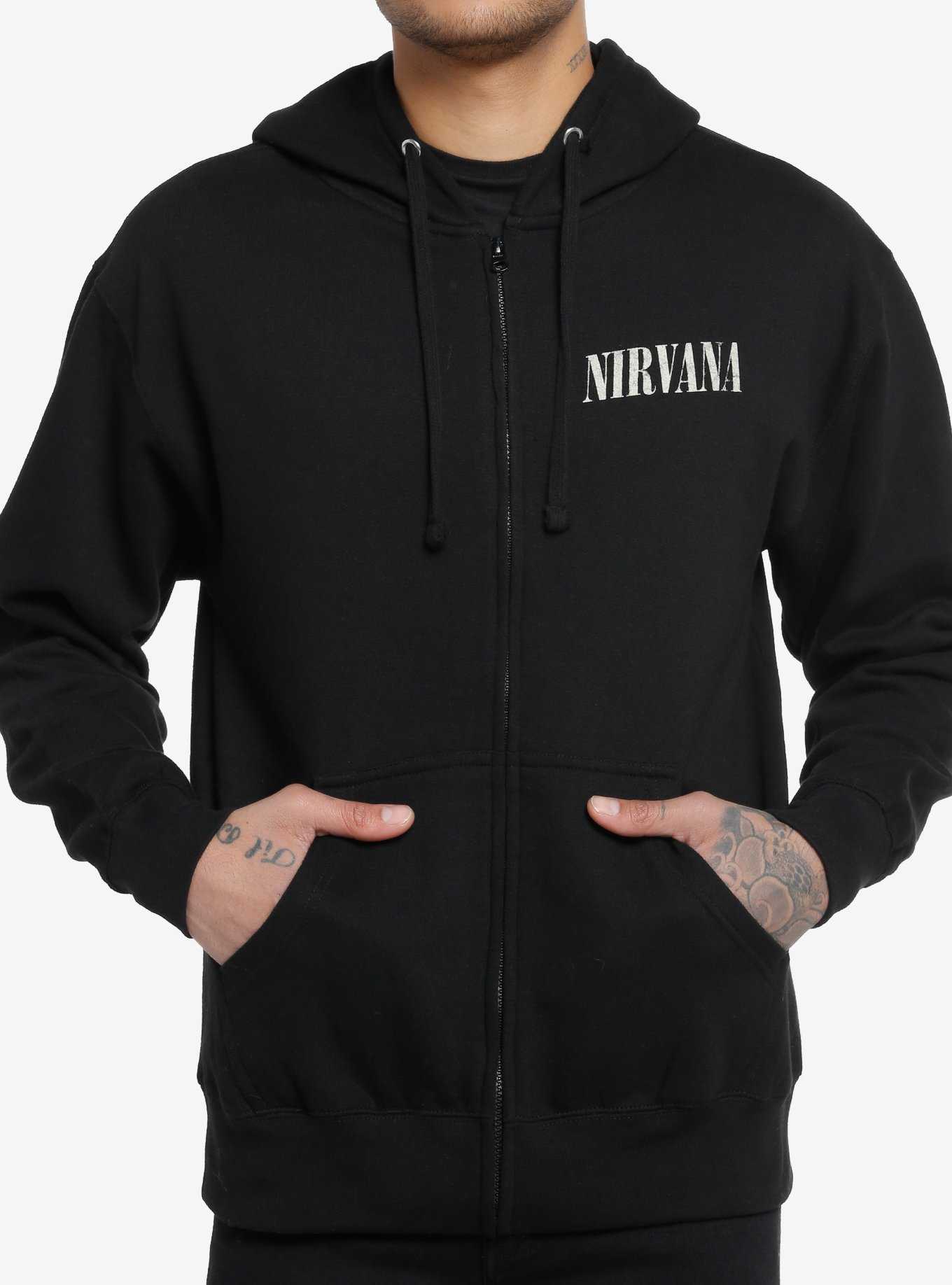 Nirvana In Utero Angel Grid Hoodie, , hi-res