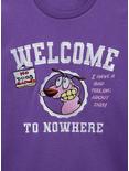 Courage the Cowardly Dog Welcome to Nowhere Crewneck - BoxLunch Exclusive, PURPLE, alternate