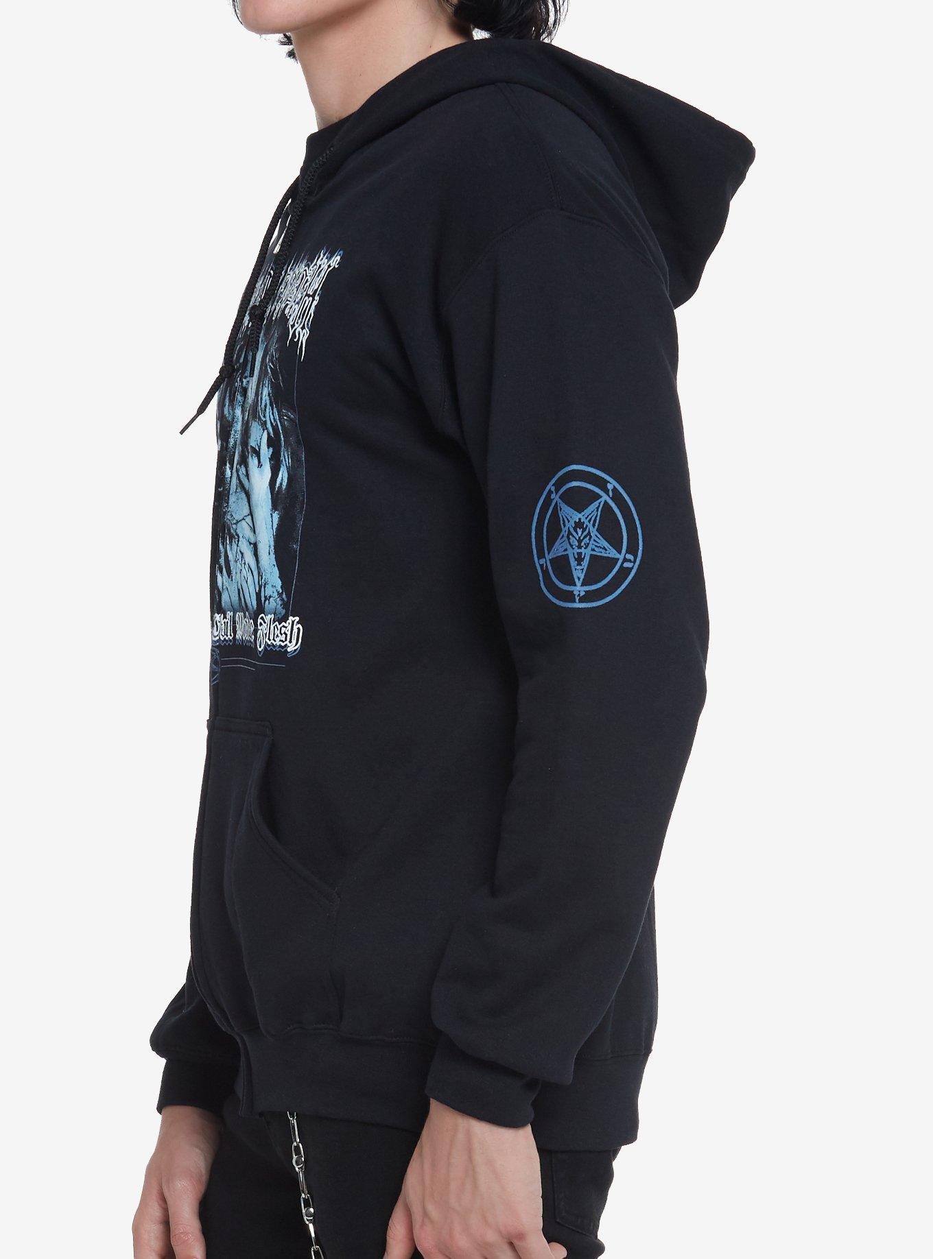 Cradle Of Filth The Principle Of Evil Made Flesh Album Art Hoodie, BLACK, alternate