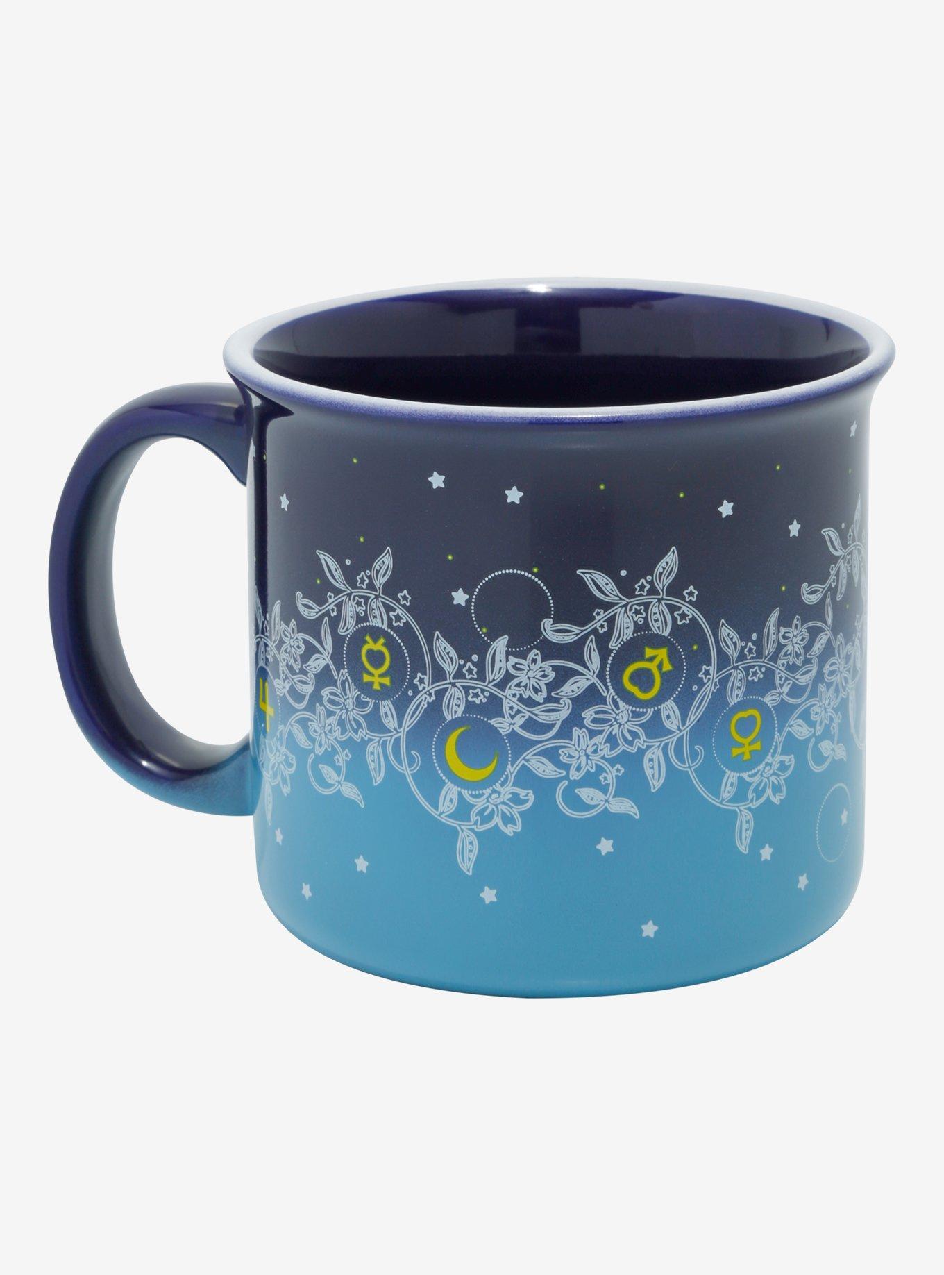 Sailor Moon Floral Ombré Mug