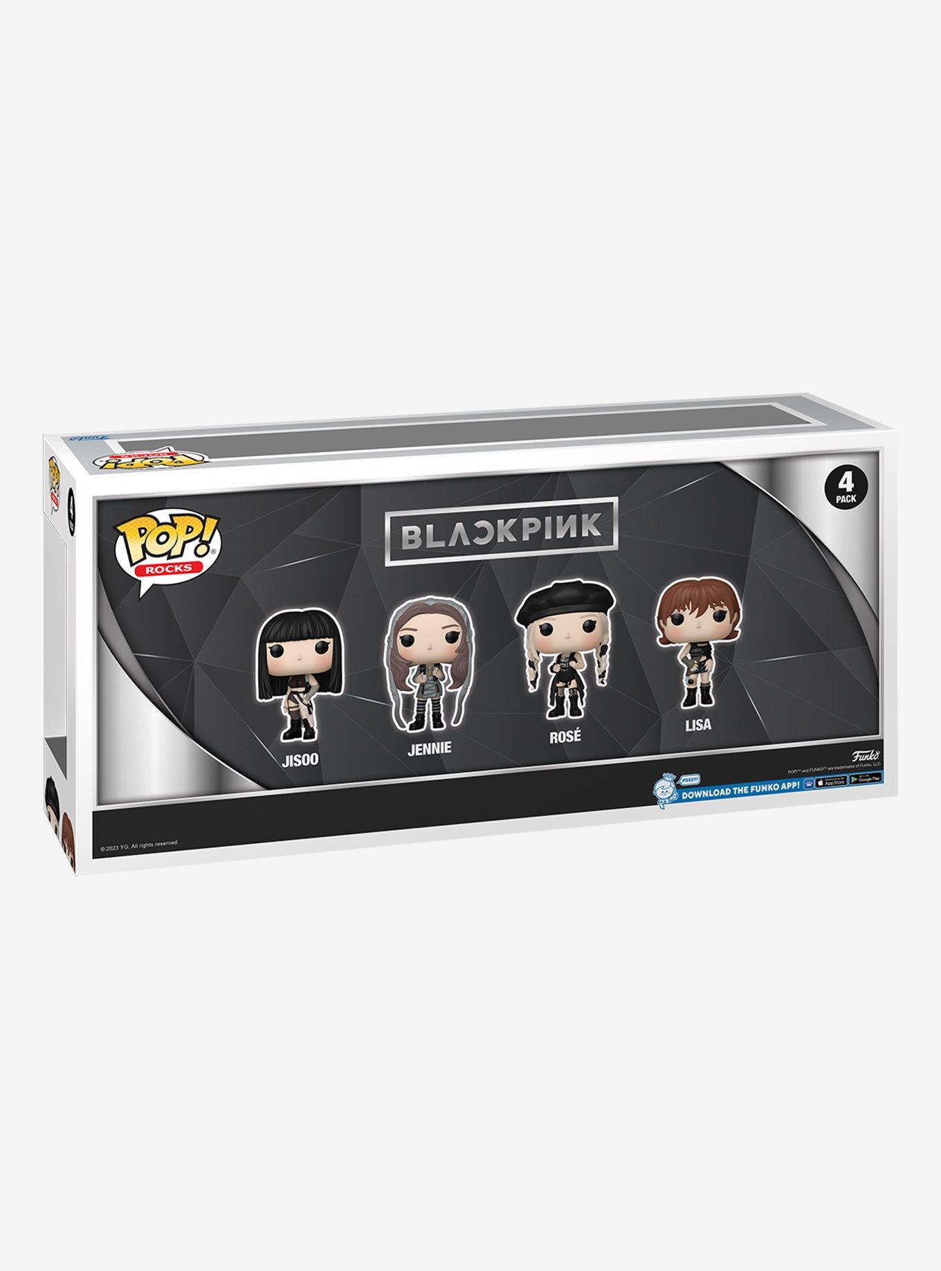 Funko Pop! Rocks BLACKPINK From PINK VENOM (4-Pack) Vinyl Figure Set Hot Topic Exclusive, , alternate