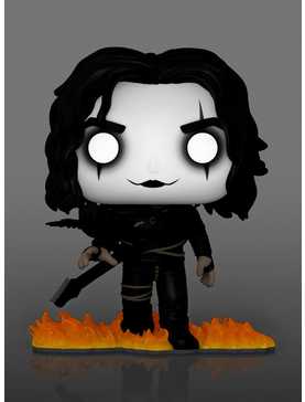 Funko The Crow Pop! Movies Eric Draven With Crow Vinyl Figure Hot Topic Exclusive, , hi-res