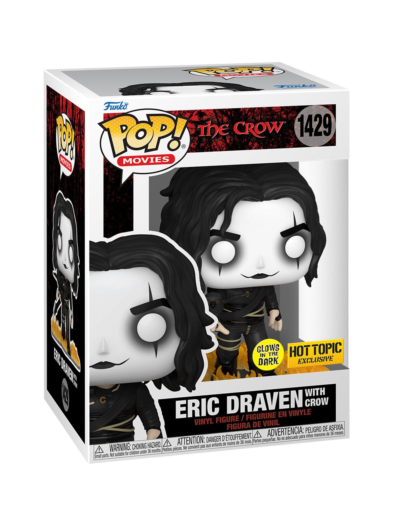 Funko The Crow Pop! Movies Eric Draven With Crow Vinyl Figure Hot Topic Exclusive, , alternate