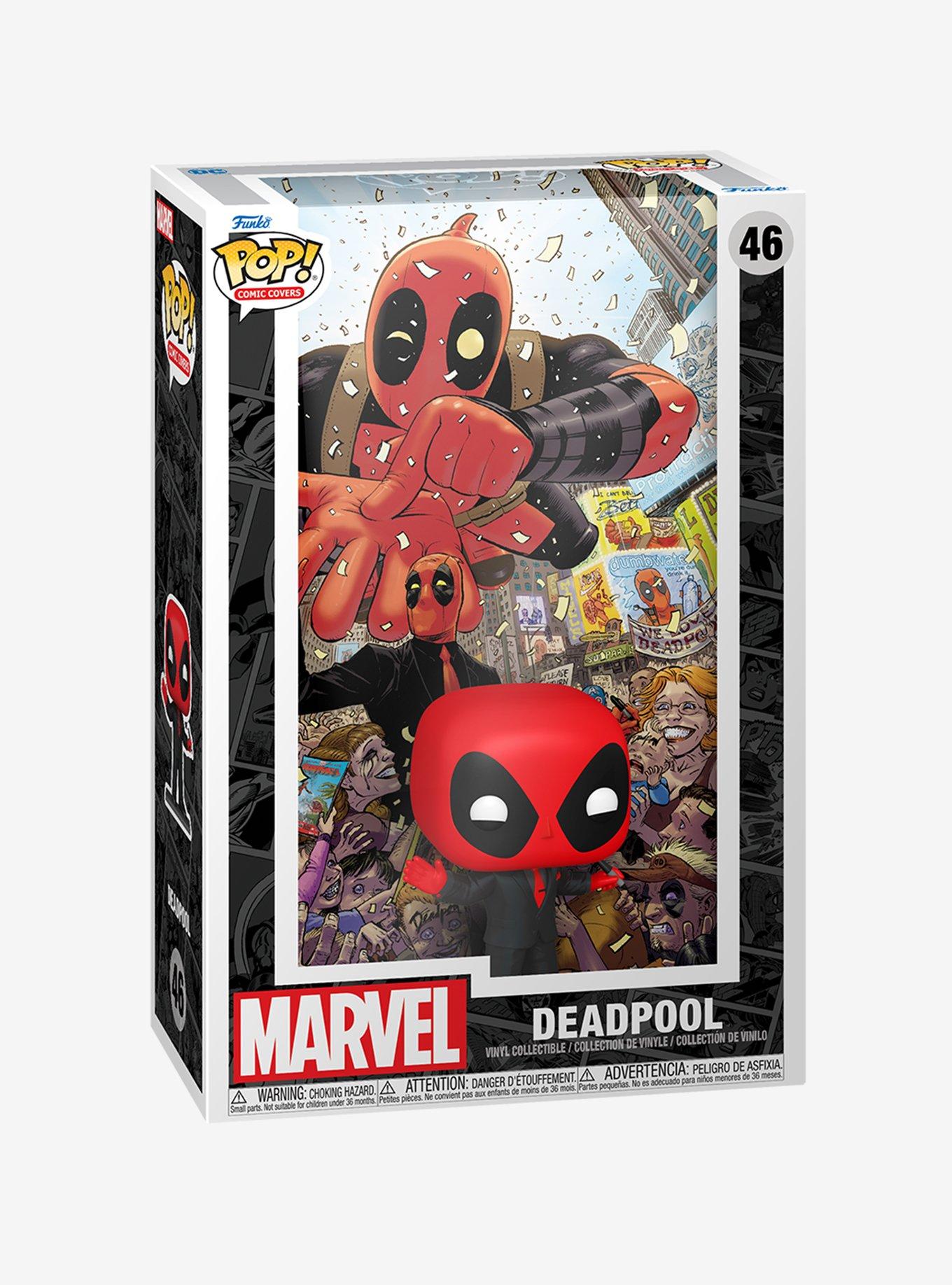 Funko Marvel Pop! Comic Covers Deadpool Vinyl Collectible, , alternate