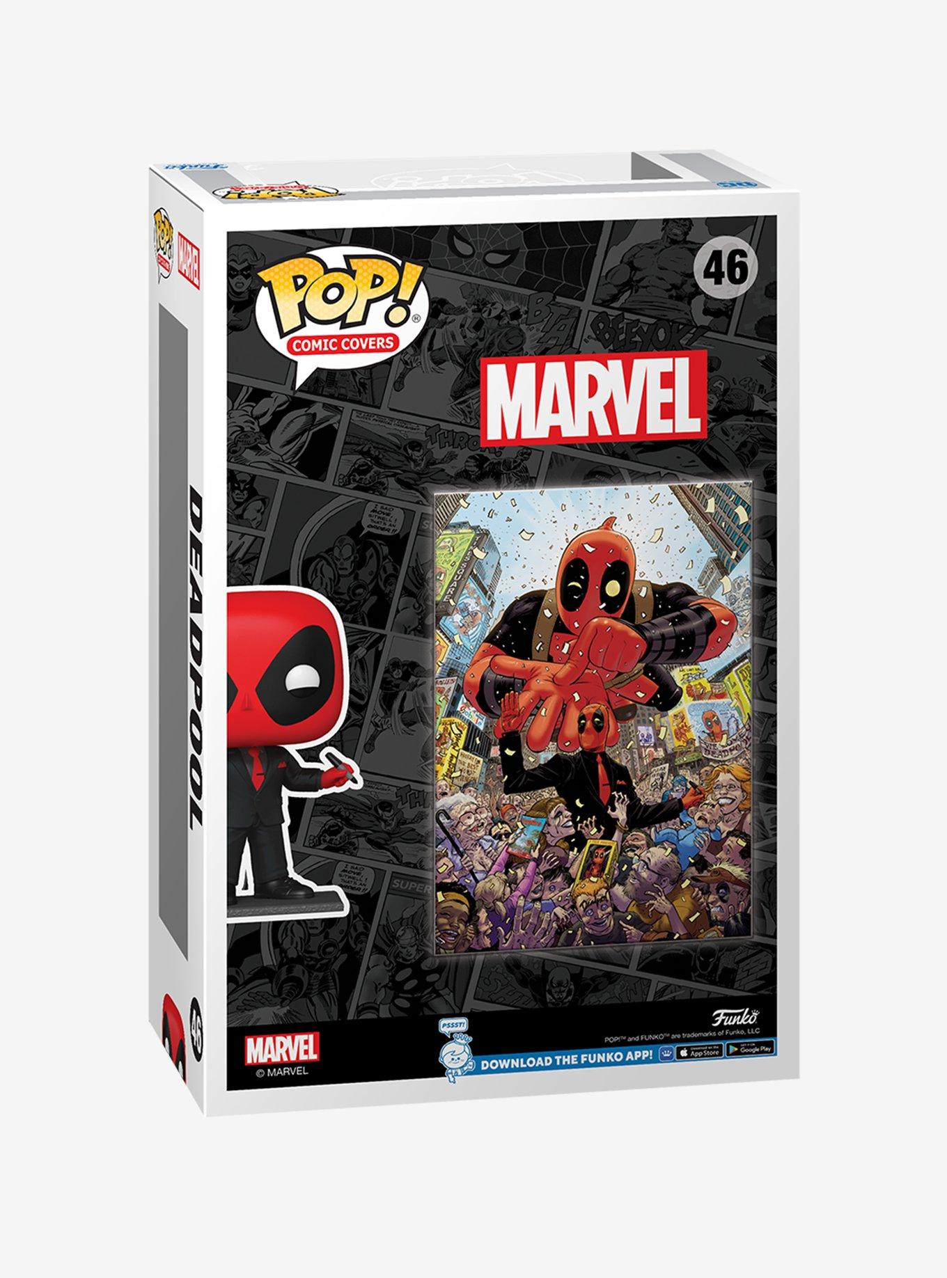 Funko Marvel Pop! Comic Covers Deadpool Vinyl Collectible, , alternate