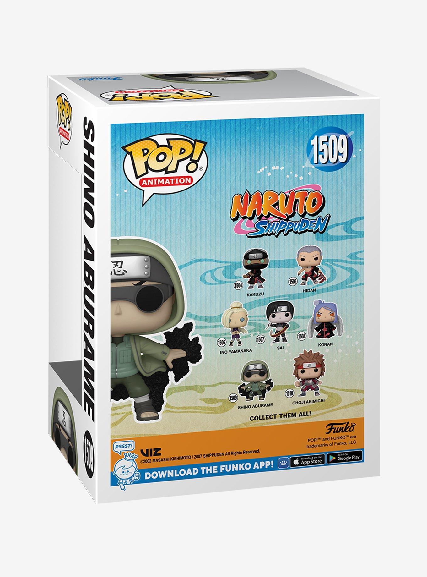 Funko Naruto Shippuden Pop! Animation Shino Aburame Vinyl Figure, , alternate