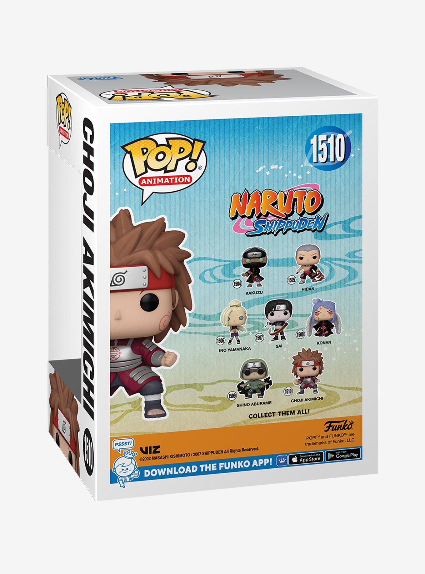 Funko Naruto Shippuden Pop! Animation Choji Akimichi Vinyl Figure, , alternate