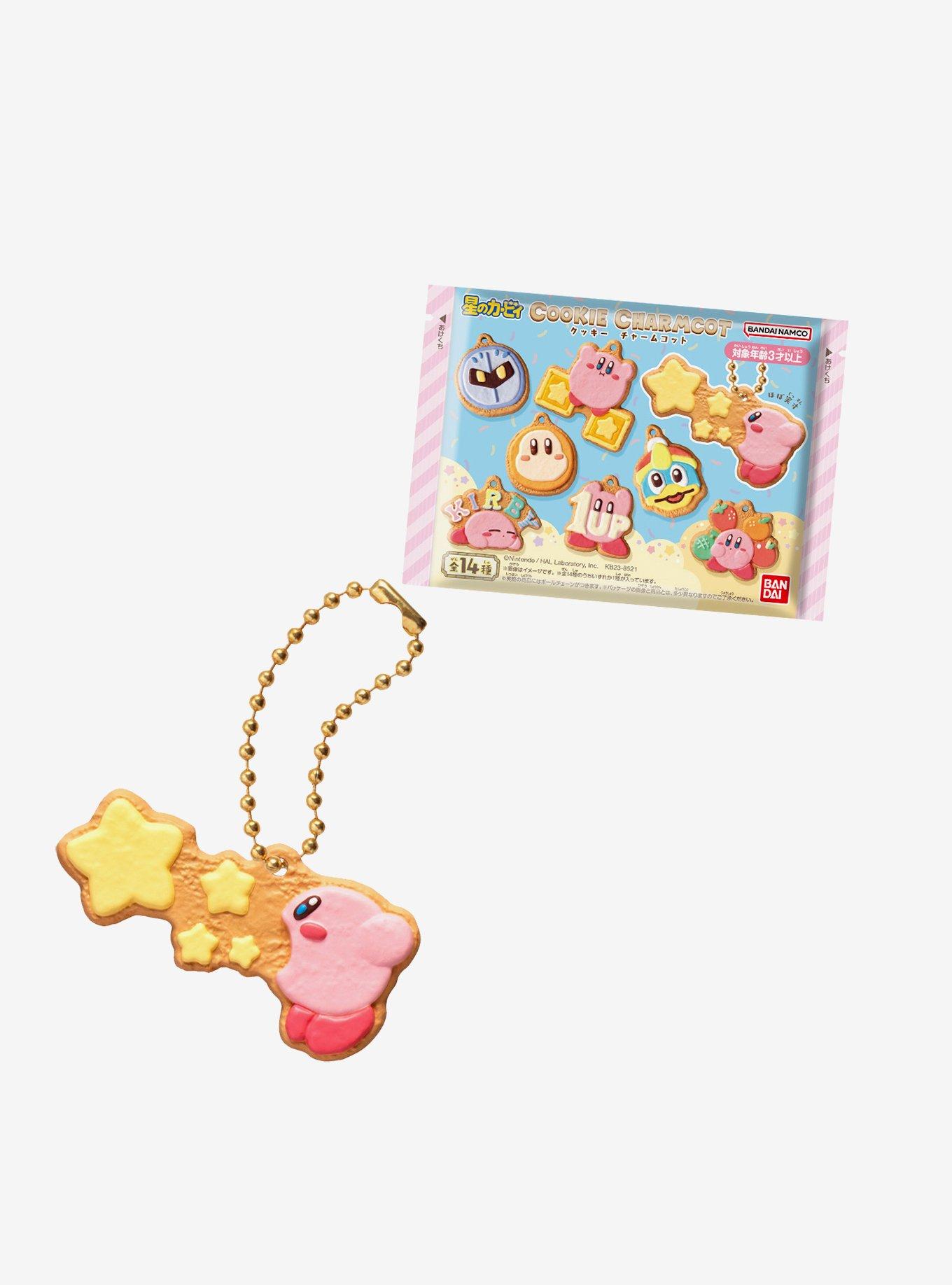 Bandai Nintendo Kirby Dream Land Cookie Charm Blind Box Keychain with Gum, , alternate
