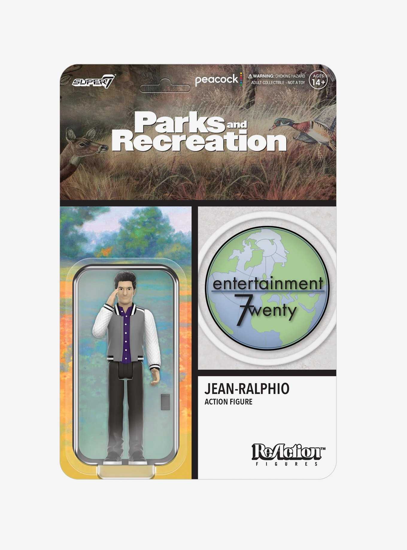 Super7 ReAction Parks and Recreation Jean-Ralphio Vinyl Figure, , hi-res