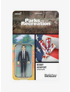 Super 7 ReAction Parks and Recreation Bobby Newport Vinyl Figure, , hi-res
