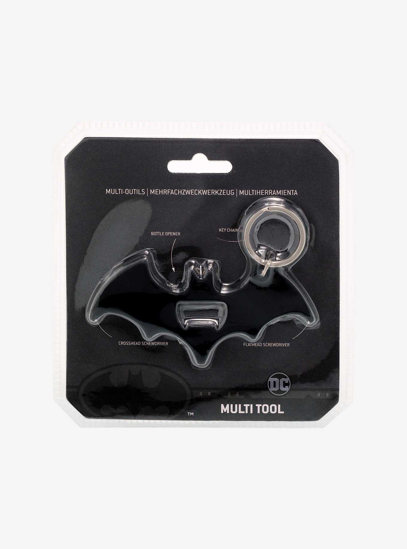 DC Comics Batman Bat Logo Multi-Tool Keychain , , hi-res