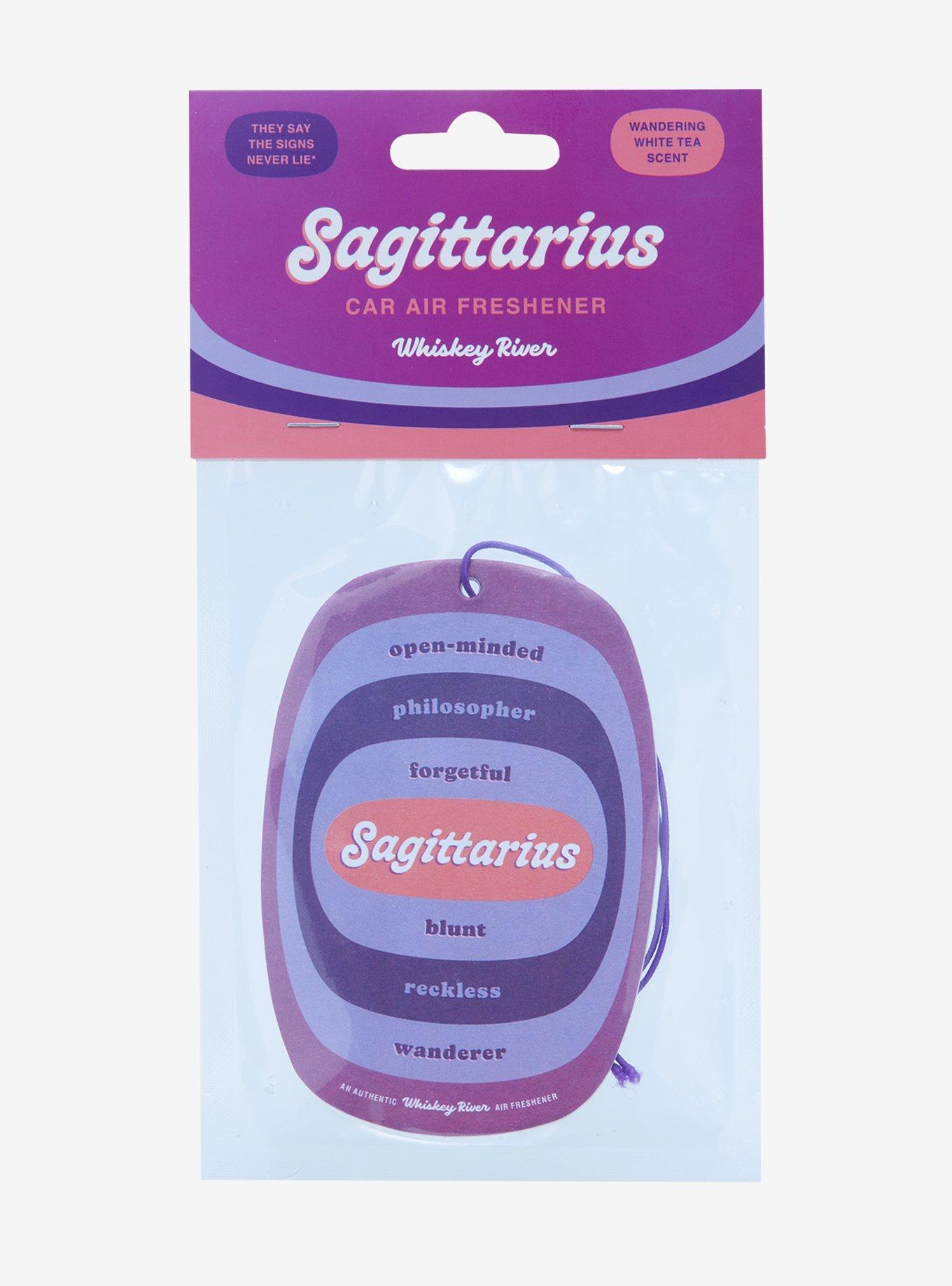 Sagittarius Zodiac Traits White Tea Scented Air Freshener , , alternate