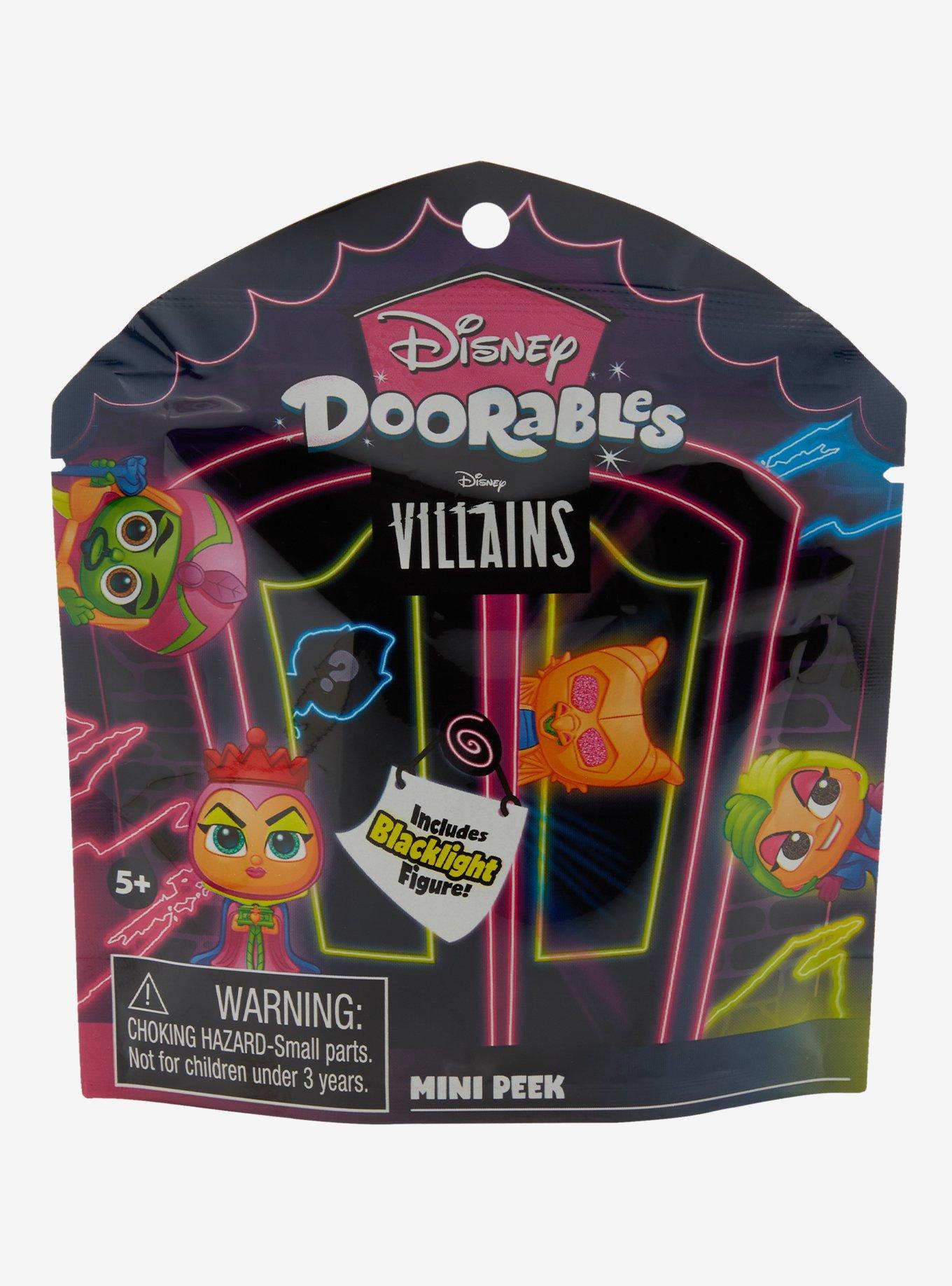 Disney Doorables Blacklight Villains Blind Bag Figure, , alternate