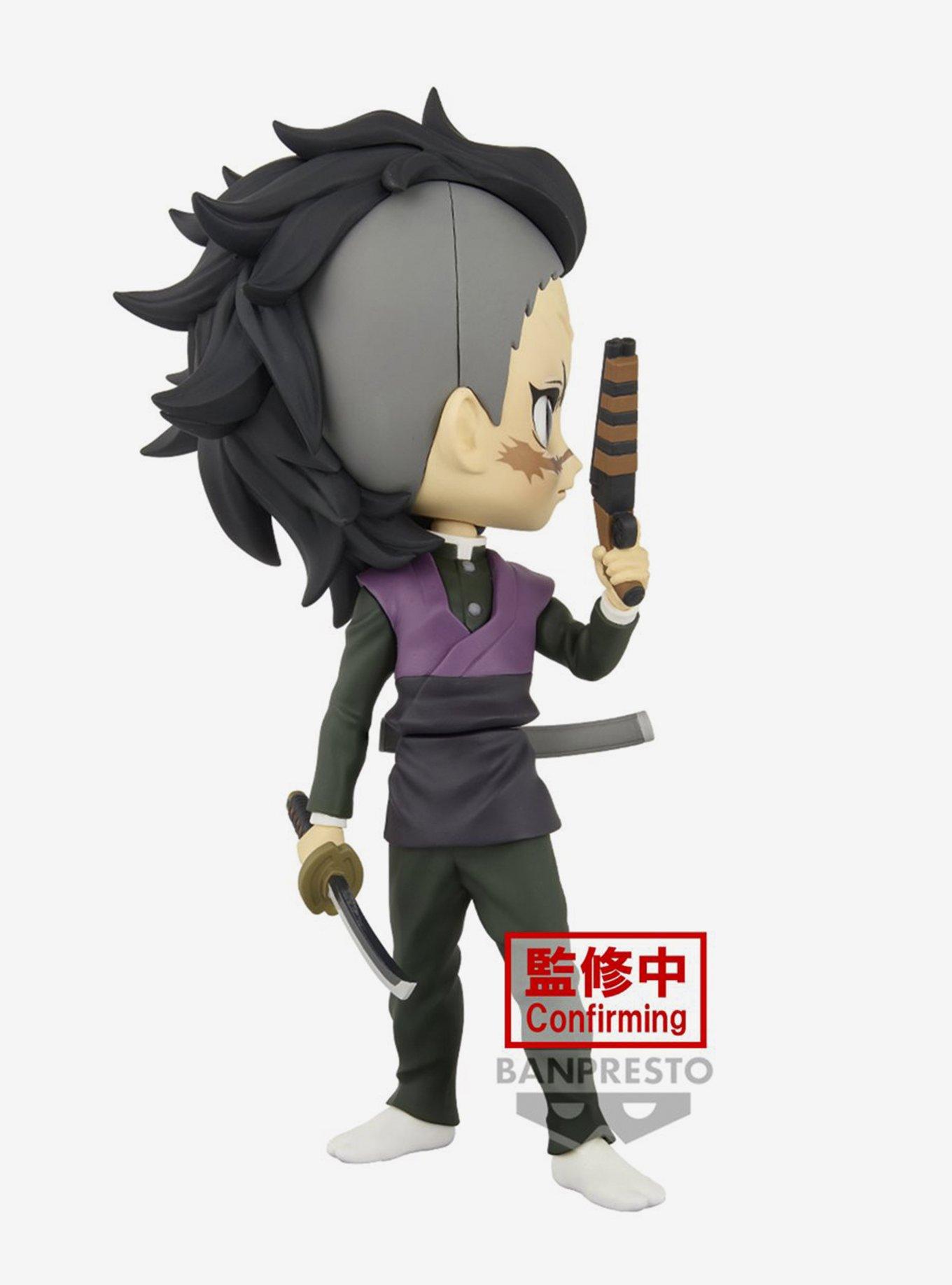 Banpresto Demon Slayer: Kimetsu no Yaiba Q Posket Genya Shinazugawa Figure, , alternate