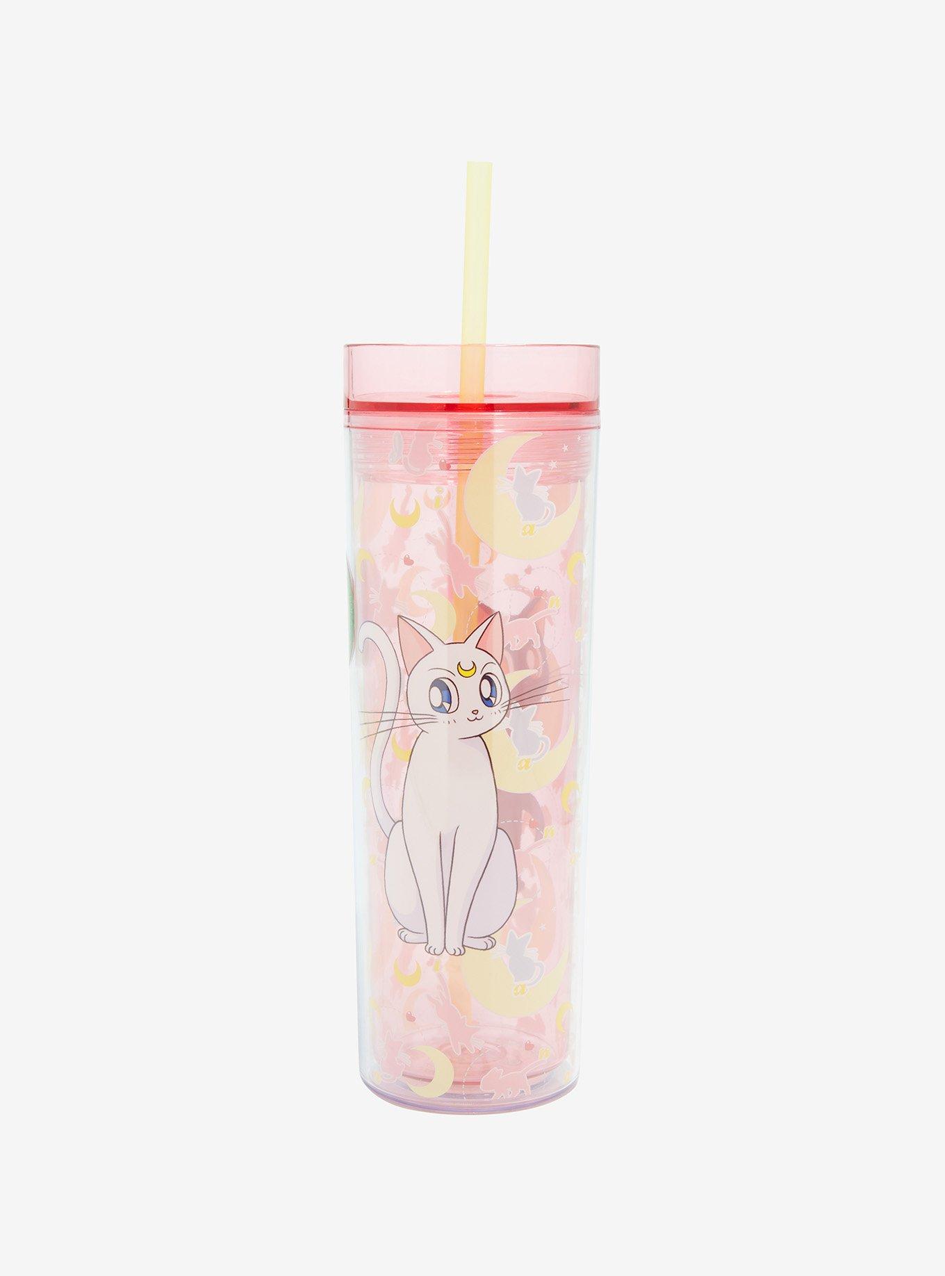 Sailor Moon Luna and Artemis Tumbler Cup, , alternate