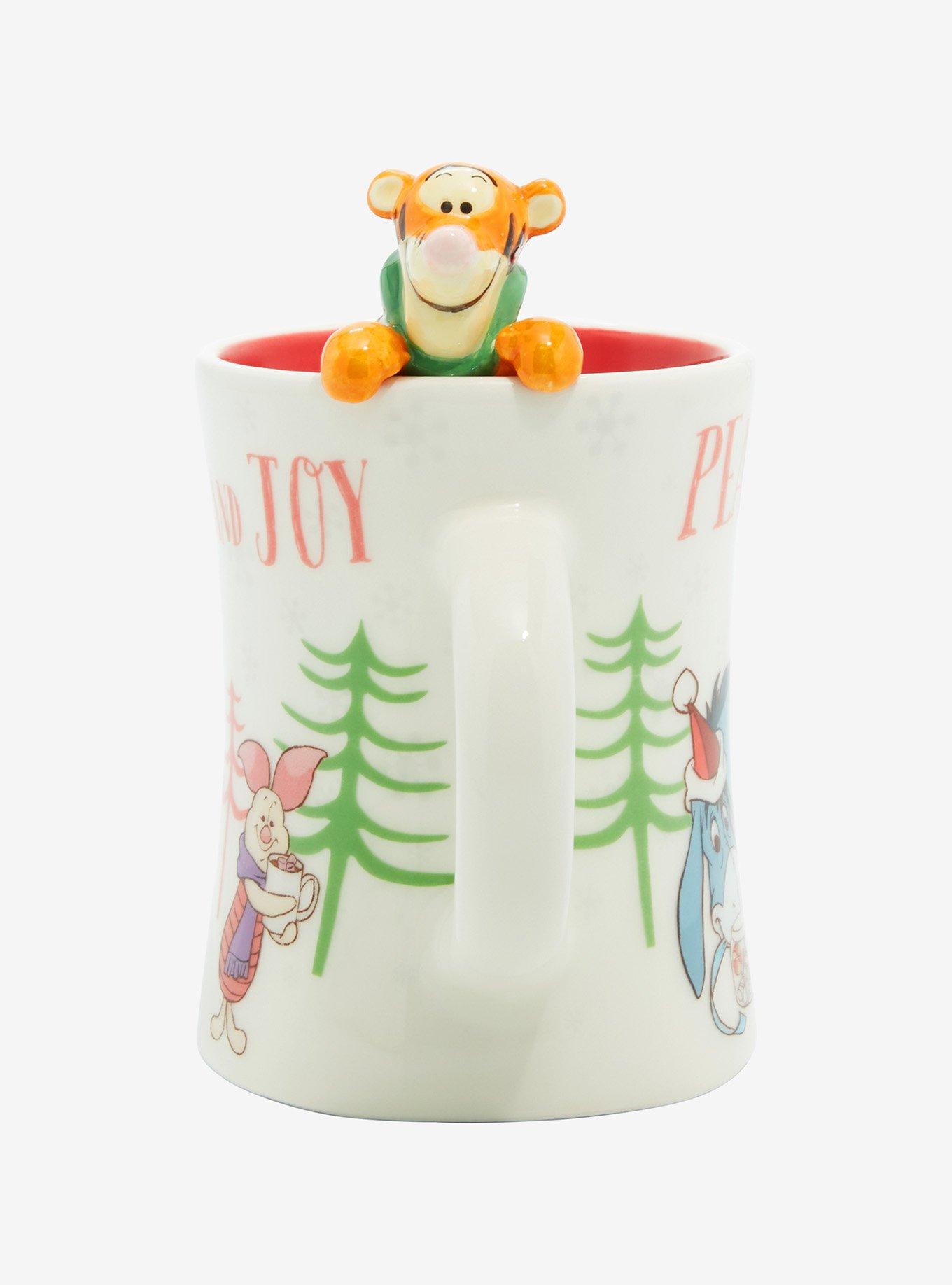Disney Winnie the Pooh Figural Tigger Christmas Mug, , alternate