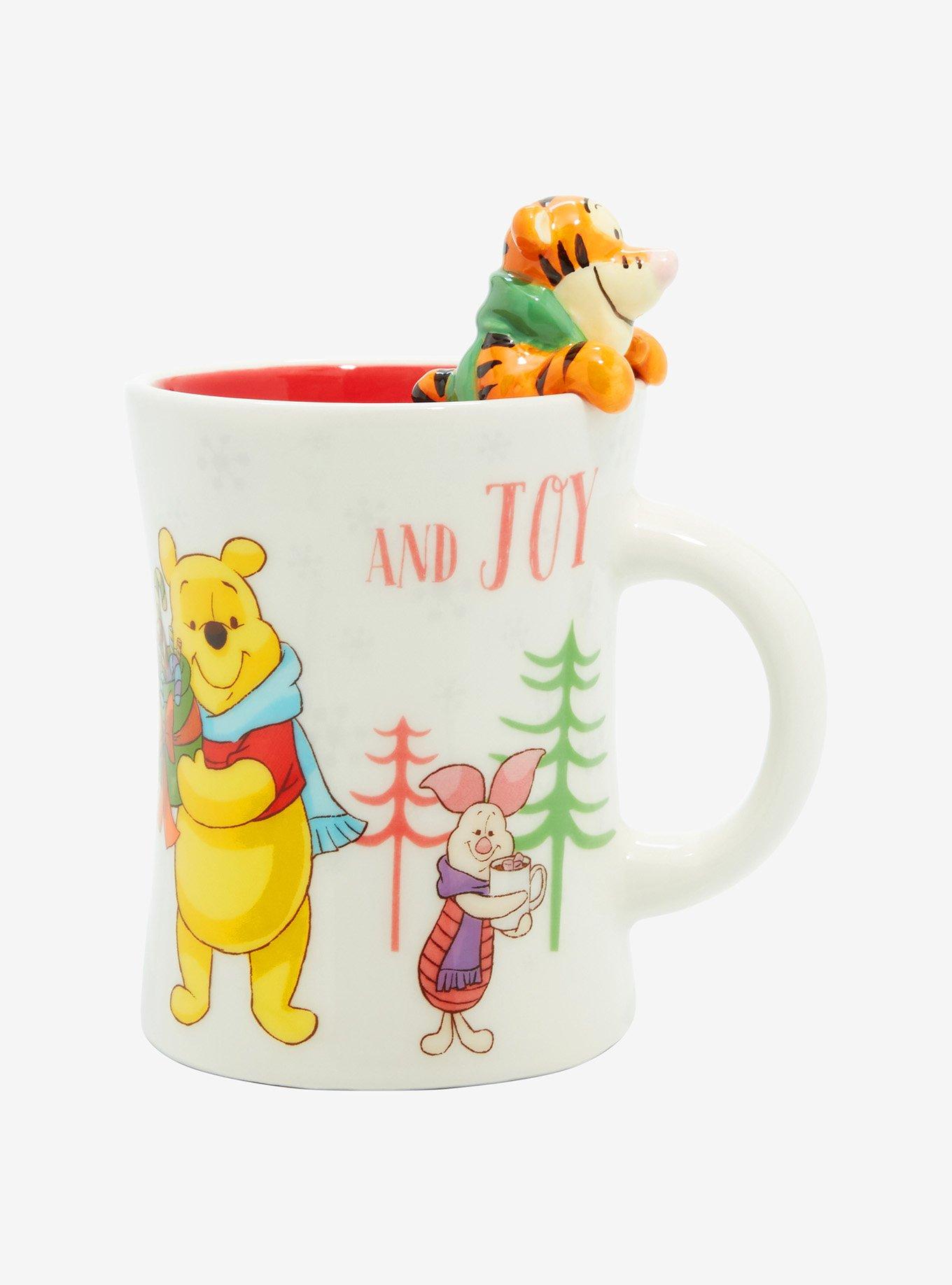 Disney Winnie the Pooh Figural Tigger Christmas Mug, , alternate