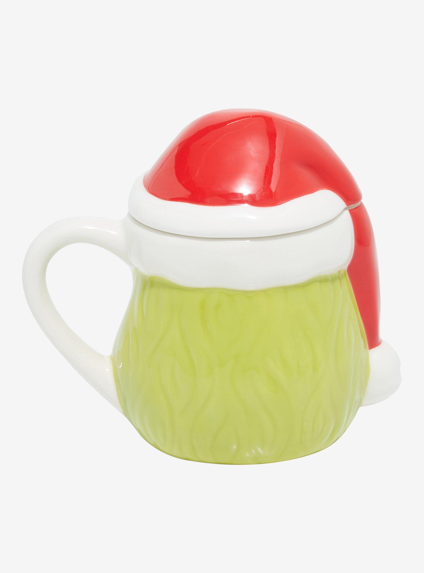 How The Grinch Stole Christmas Grinch Figural Mug with Lid, , alternate