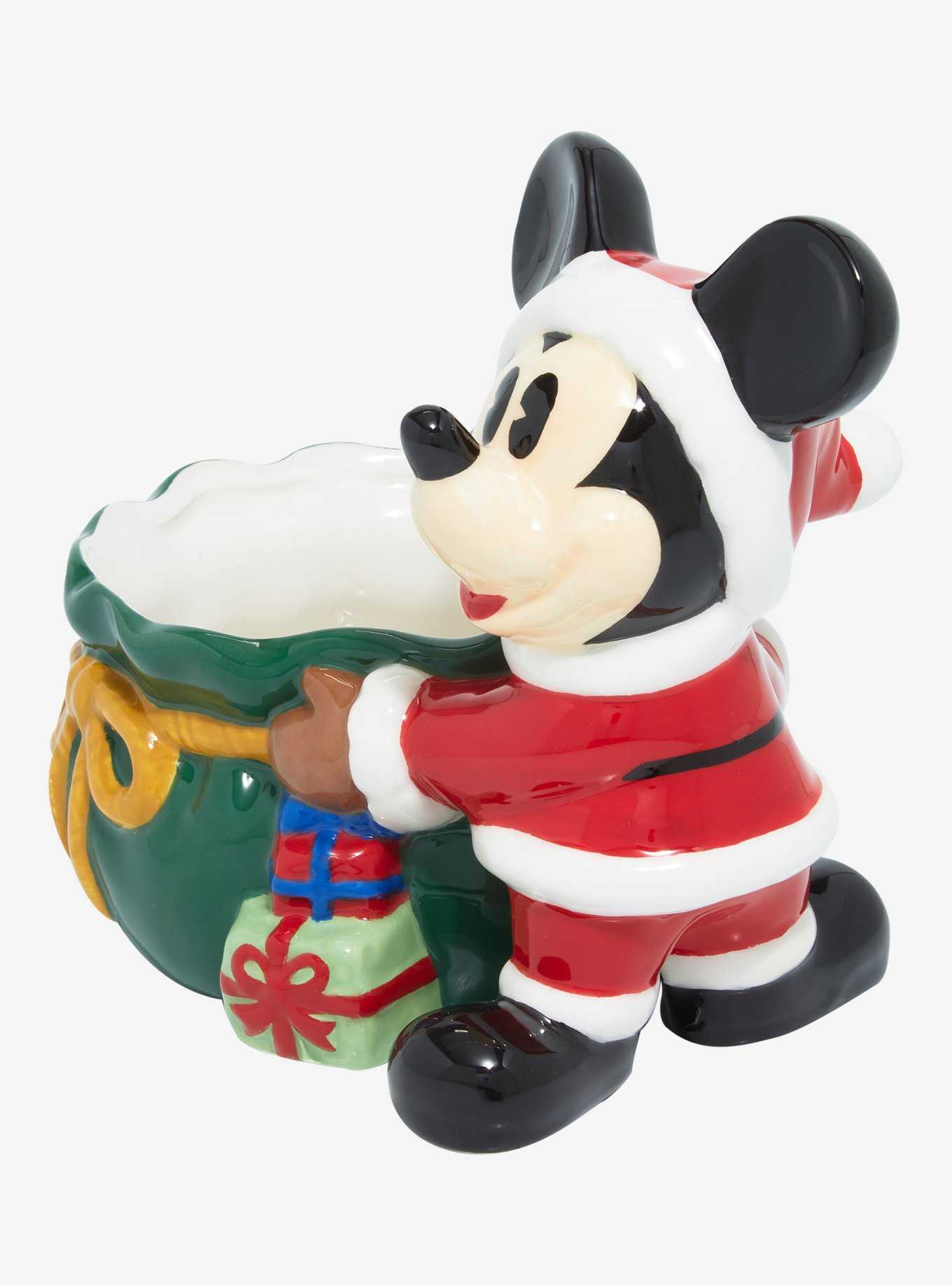 Disney Mickey Mouse Santa Candy Bowl, , hi-res