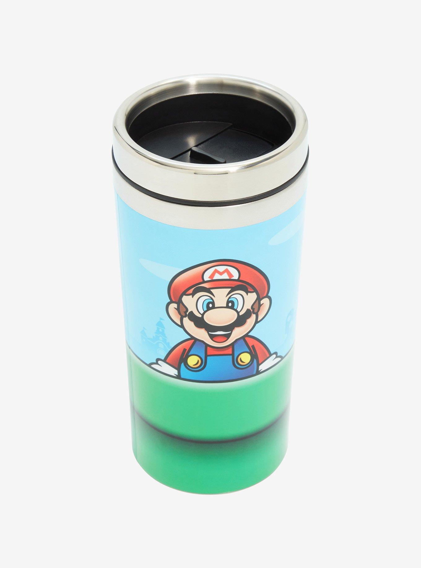 Nintendo Super Mario Bros. Mario & Luigi Warp Pipe Travel Mug, , alternate