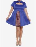 Her Universe Star Wars Asajj Ventress Dress Plus Size Her Universe Exclusive, NAVY  RED, alternate