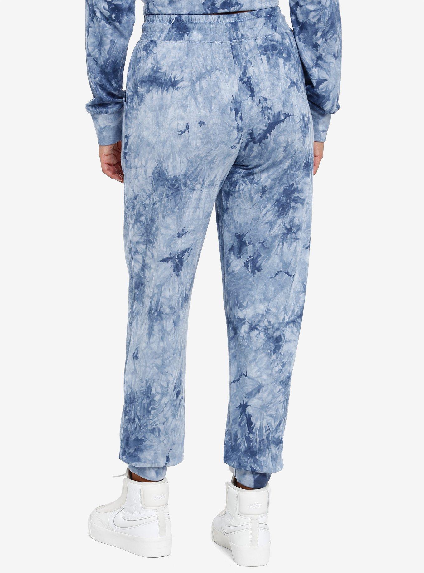 Her Universe Star Wars Ahsoka Fulcrum Tie-Dye Jogger Pants Her Universe Exclusive, BLUE, alternate