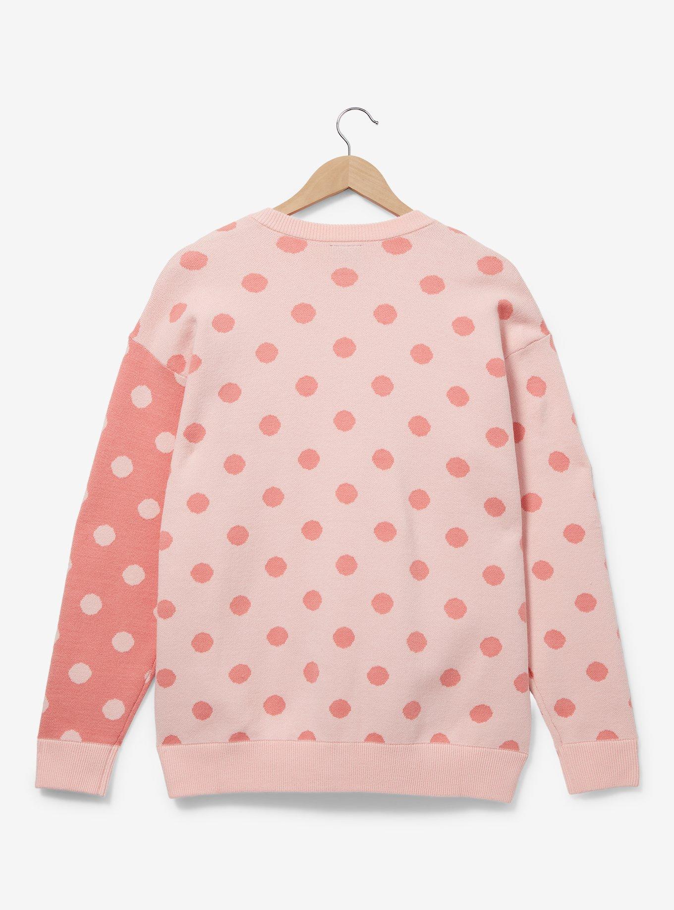 Disney Minnie Mouse Polka Dot Cardigan Plus Size, PINK, alternate