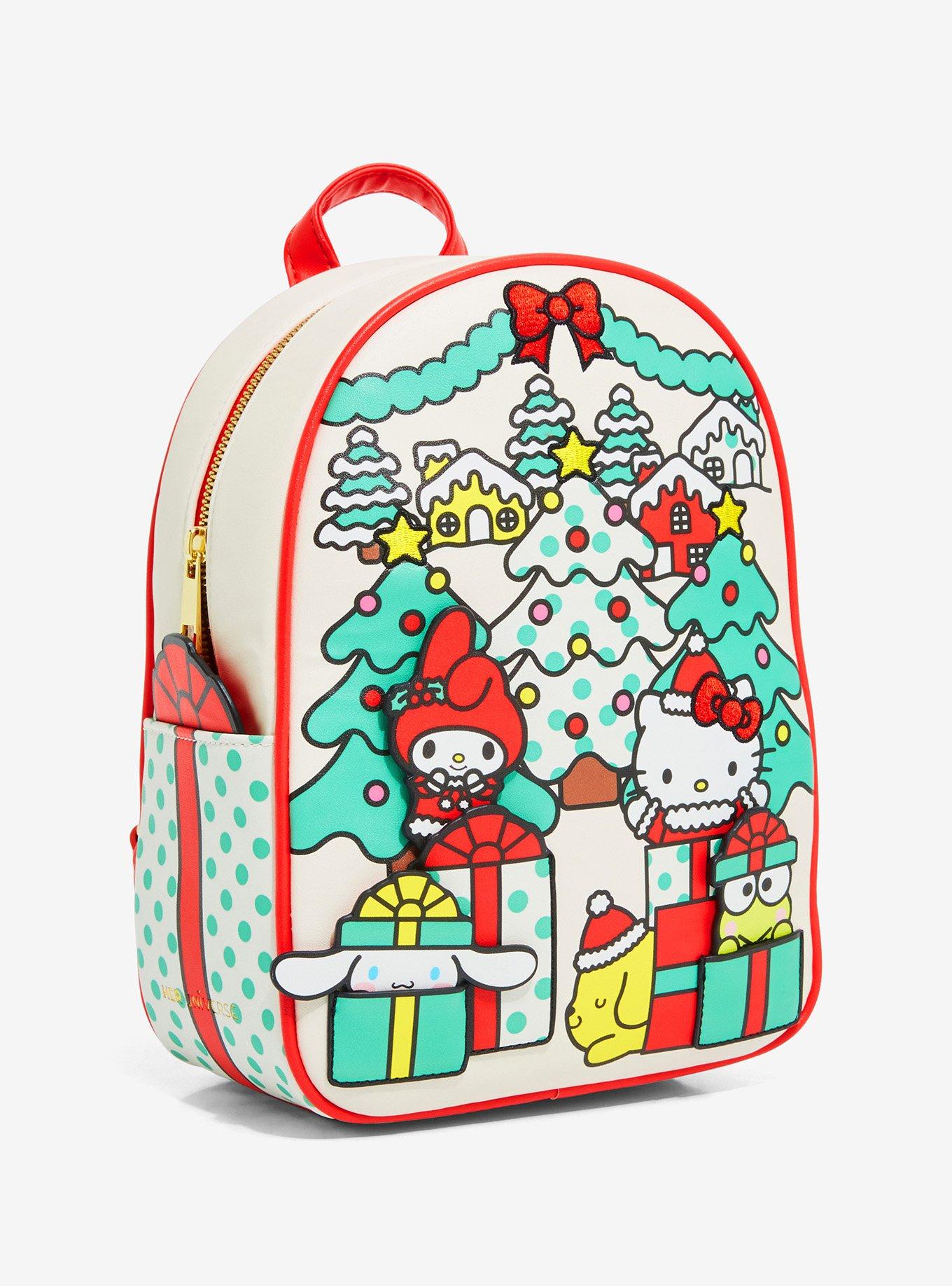 Her Universe Hello Kitty And Friends Holiday Gifts Mini Backpack, , alternate