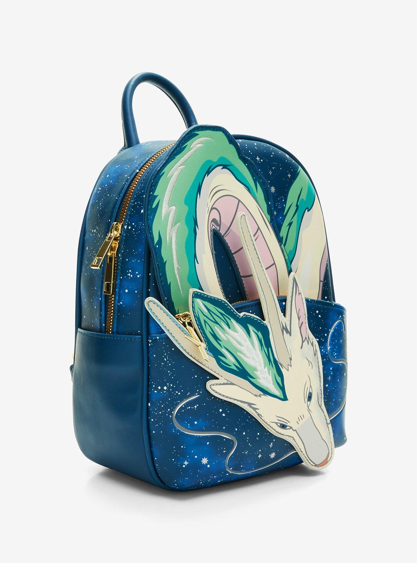 Studio Ghibli Spirited Away Haku Dragon Stars Mini Backpack, , alternate