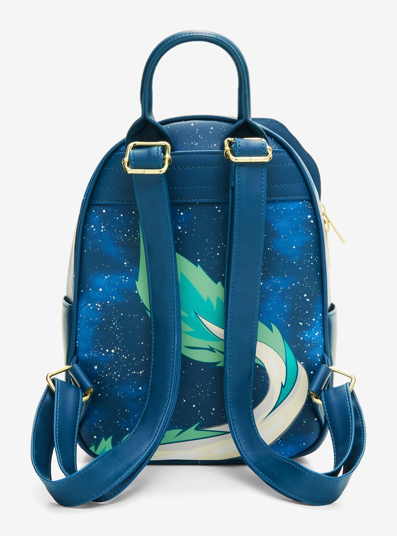 Studio Ghibli Spirited Away Haku Dragon Stars Mini Backpack, , alternate