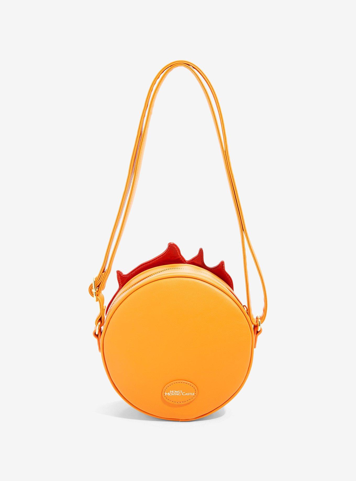 Studio Ghibli Howl's Moving Castle Calcifer Flame Crossbody Bag, , alternate