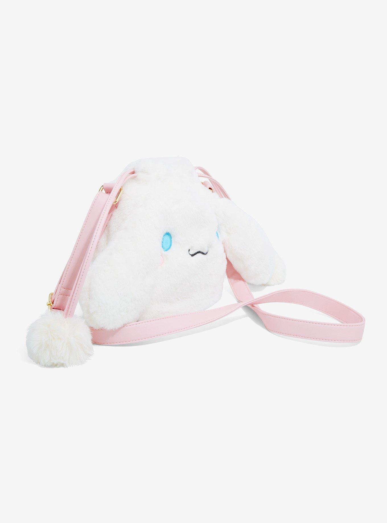 Her Universe Cinnamoroll Plush Bucket Crossbody Bag, , alternate