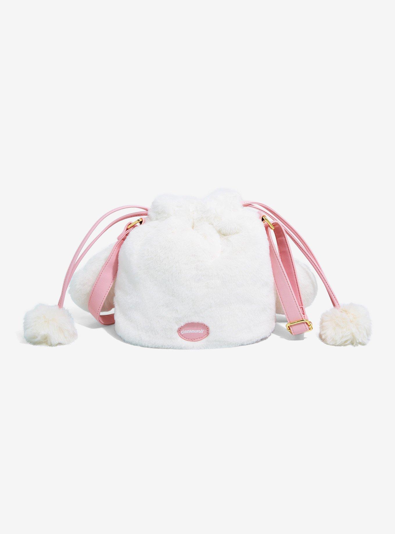 Her Universe Cinnamoroll Plush Bucket Crossbody Bag, , alternate