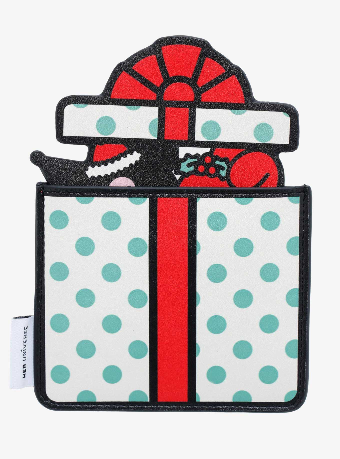 Her Universe My Melody & Kuromi Holiday Gift Peeking Cardholder, , hi-res